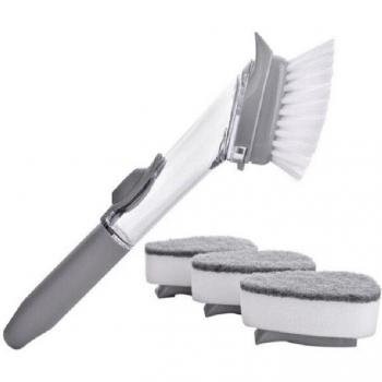 Non‑Stick CF‑70 Kitchen Splash Brush with Liquid Dispense