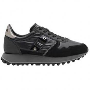 Sneakers Blauer Millen01 Donna Pelle Nere