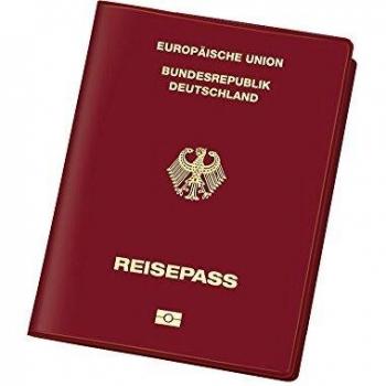 Veloflex Document Safe Hülle, Reisepasshülle, 100 x 135 mm, rot