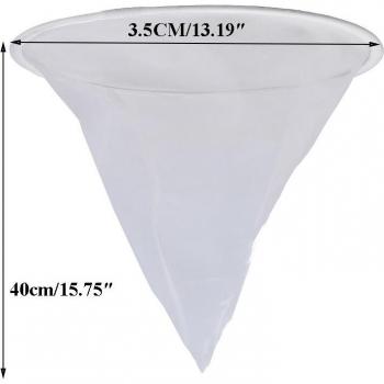 Filet nylon 150 mailles filtrant miel – cône d’abeille