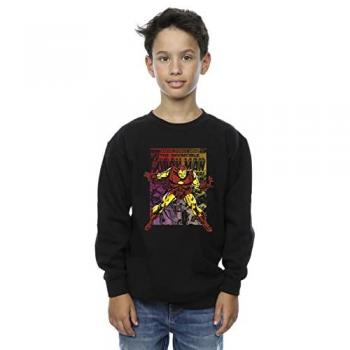 Felpa Marvel Iron Man con Gradiente per Bambini