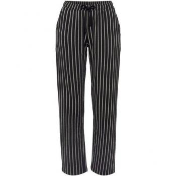 Vivance Dreams Lange Pyjamahose in Schwarz-Weiß
