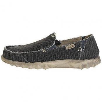Black Natural Slip‑On for Men – UK 12 / EU 46