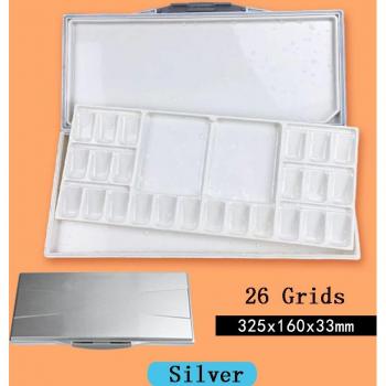 Aquarell Malerei Palette mit 18/26/33 Fächern für Kunst