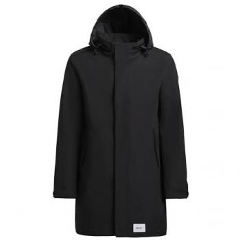 Herren-Yimm Jacket – Patchlabel, Schwarz, Extra Large