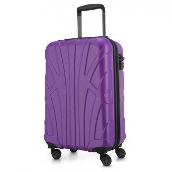 Suitline S1 Handgepäck Koffer, 55 cm, 40 Liter, Lila
