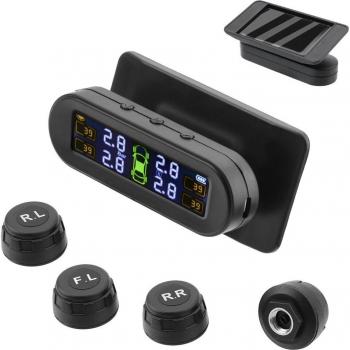Moniteur de pression des pneus avec capteurs externes et alerte de température