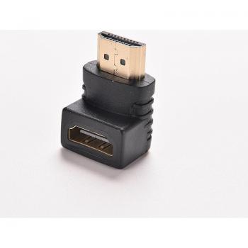 Adaptador HDMI 90° macho A a hembra B V1.4 1080P