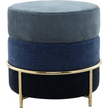 Kayoom Sitzhocker Matilda 225 – Gemütlicher samtweicher Design‑Hocker (Terra)