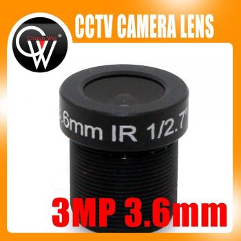 Set de Lentes CCTV 3,0 MP 3,6 mm – 5 Unidades