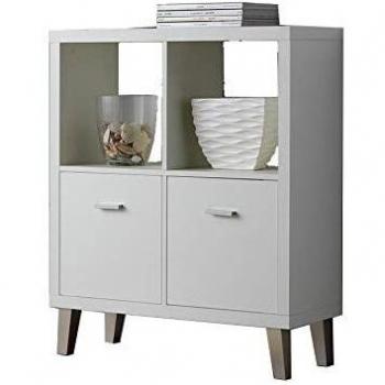 Estantería 2 puertas y 2 baldas serie Venecia, kit closet