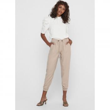 Pantalón Ligero Beige “Mujer Longitud”
