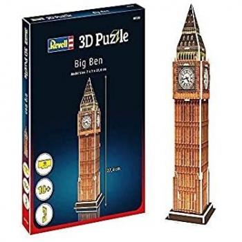 Revell ICONIC LANDMARKS BIG BEN 3D Puzzle Interlocking Pieces
