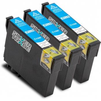 Cartuchos de tinta para Epson T29XL, compatibles, con chip, color cyan