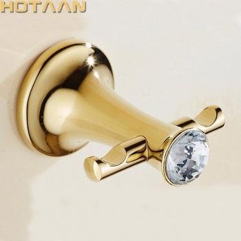 Gold Finish Bathroom Hook