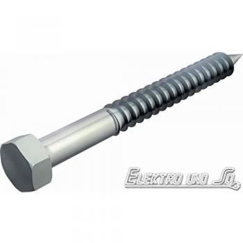 OBO Vis à bois 13 × 60 mm en acier anti-corrosion – Pack 50 unités