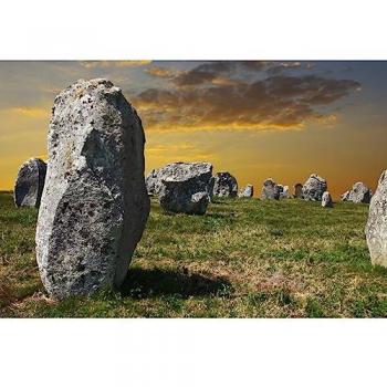 Art Muraux Menhirs en Verre 65x97 cm