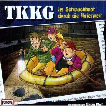 127/im Schlauchboot Durch die Unterwelt