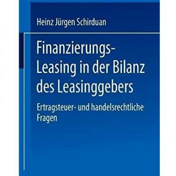 Finanzierungs-Leasing in der Bilanz des Leasinggebers