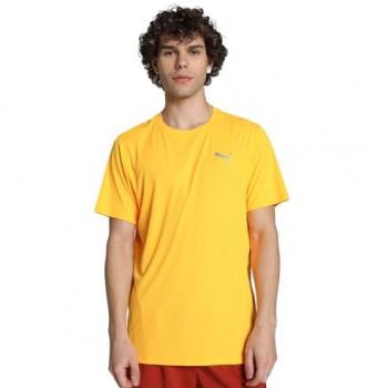 Puma Herren Laufshirt Favorite Velocity Kurzarm Orange Größe S