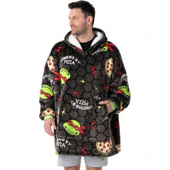 TMNT Gray Hoodie Blanket
