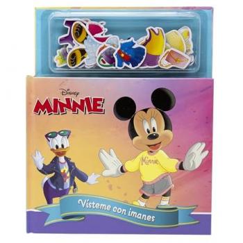 Libro Magnético Minnie: Vísteme con Imanes
