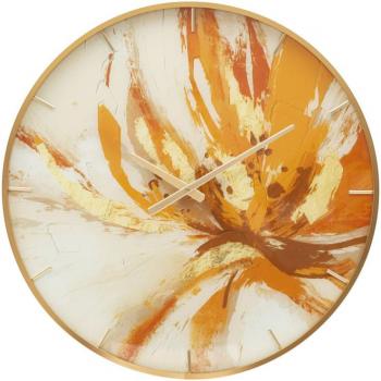 Orologio da parete rotondo in legno multicolore Ø 60 cm