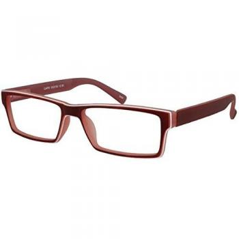 Capri Lesebrille von I NEED YOU in Rot mit SPH+2,0