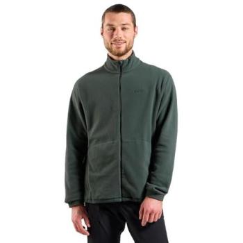 Odlo Herren Outdoor Fleecejacke, grün, XXL