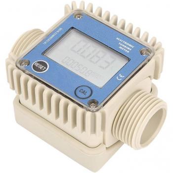 Débitmètre à Turbine K24 LCD – Usage Chimique & Eau Bleue