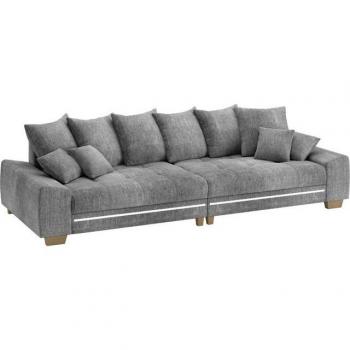 Mr. Couch Big‑Sofa „Nikita II“ – RGB‑LED Licht, mit Kaltschaum