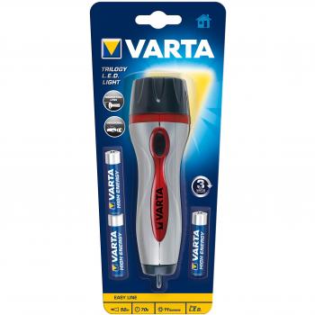 Varta Tri-LED Lamp with Magnifying Lens, Long-Life and Bright
