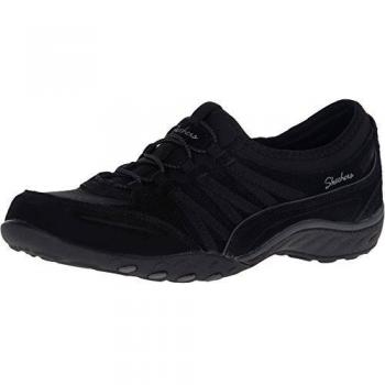 Baskets Femme Skechers Breathe Easy Money Bags Noires UK 5