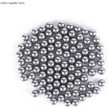Roulements à billes en acier pour vélo, 4mm 5mm 6mm, 100 pièces, ton argent