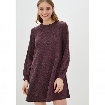 ISSA Plus Kleid in A-Linie M blau