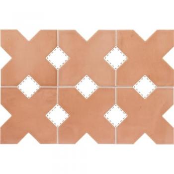 Carreaux Décoratifs Orange Cuivré Kasbah 12x12