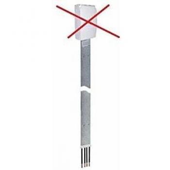 Barres cuivre isolées 24mm² 125A avec goulotte de protection