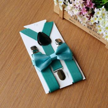 Bretelles et Nœud Papillon Modélisé – Garçon Enfant pour Mariage