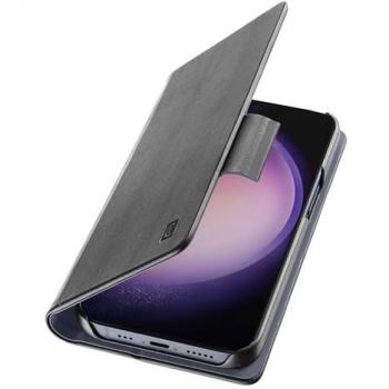 CELLULARLINE – Custodia book BOOK3GALS24UK Galaxy S24 Ultra – Nero, con chiusura di sicurezza magnetica