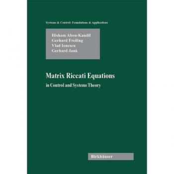 Matrix Riccati Equations in Control and Systems Theory