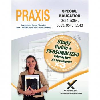 PRAXIS Special Education 0354/5354 5383 0543/5543 Book and Online