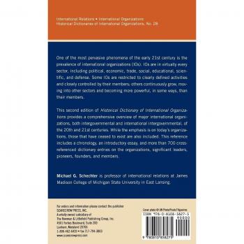 Historical Dictionary of International Organizations