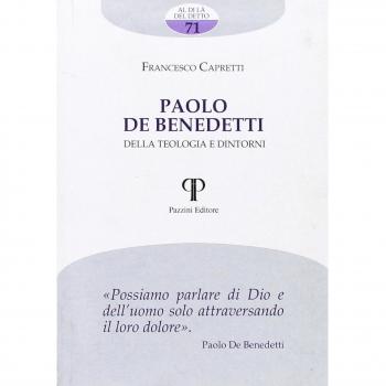 Paolo de Benedetti. Della teologia e dintorni