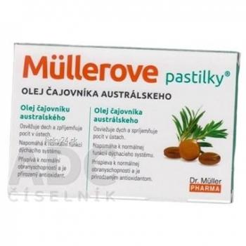 Pastilky Dr. Müller s olejem z čajovníku