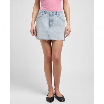 Jean Mini-Jupe Lee Bleu Doux
