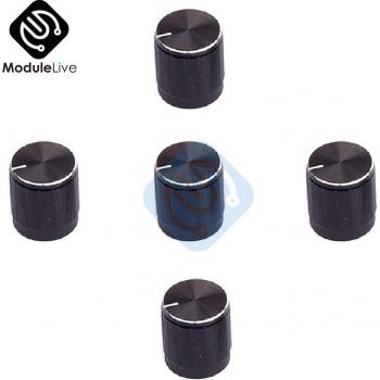 Kit de Capuchons Rotatifs 360° pour Capteurs Arduino – 5 pièces en aluminium