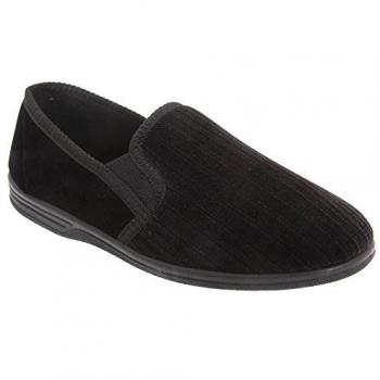 Zedzzz DF835 Pantofole in Velluto Nere