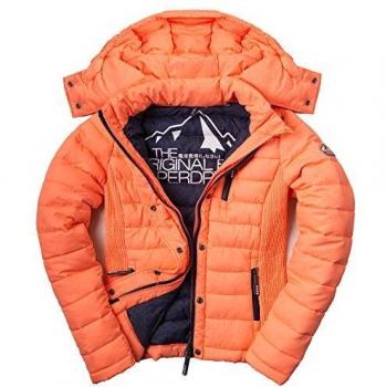 Damen-Superdry Jacke Acid Coral 0,5 kg? (ignore)
