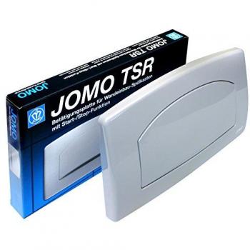 Jomo Drückerplatte für Spülkasten TSR, weiß, mit Start-Stopp-Funktion