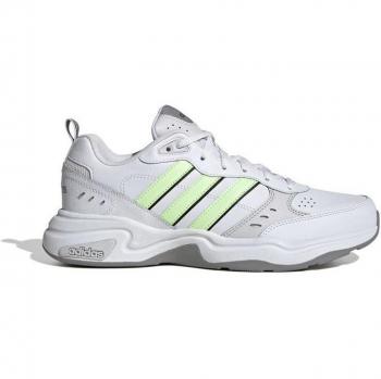 Adidas Essentials Strutter Men's Fitness Sneakers White EU 42.5 Textile Synthetic/Textile/Rubber Fake Leather